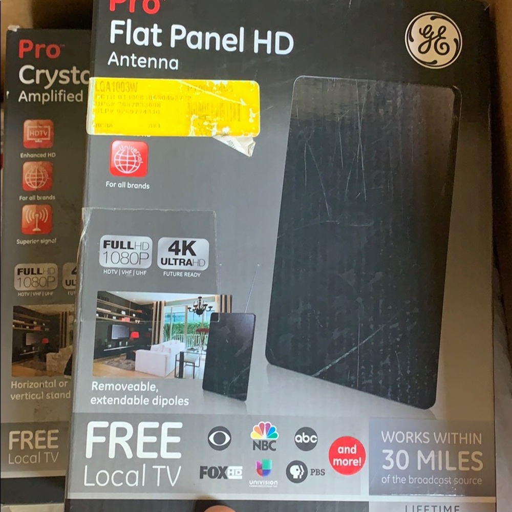 Pro flat HD antenna free local Chanel
